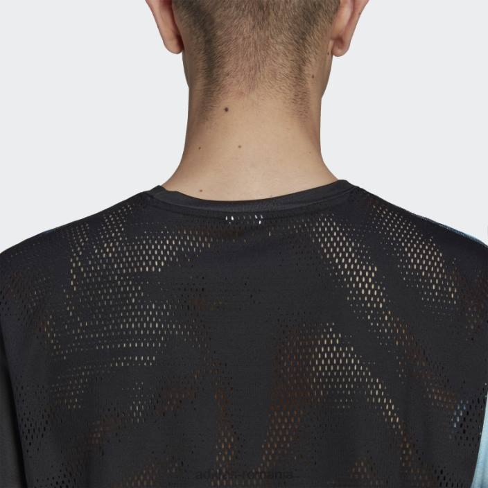 Adidas tricou grafic rapid negru bărbați negru/albastru regal 2JBN14746