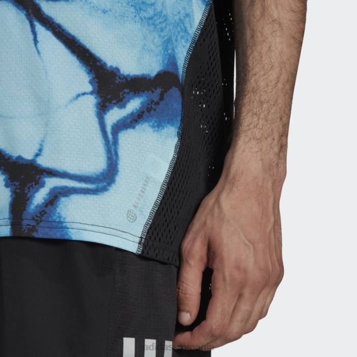 Adidas tricou grafic rapid negru bărbați negru/albastru regal 2JBN14746