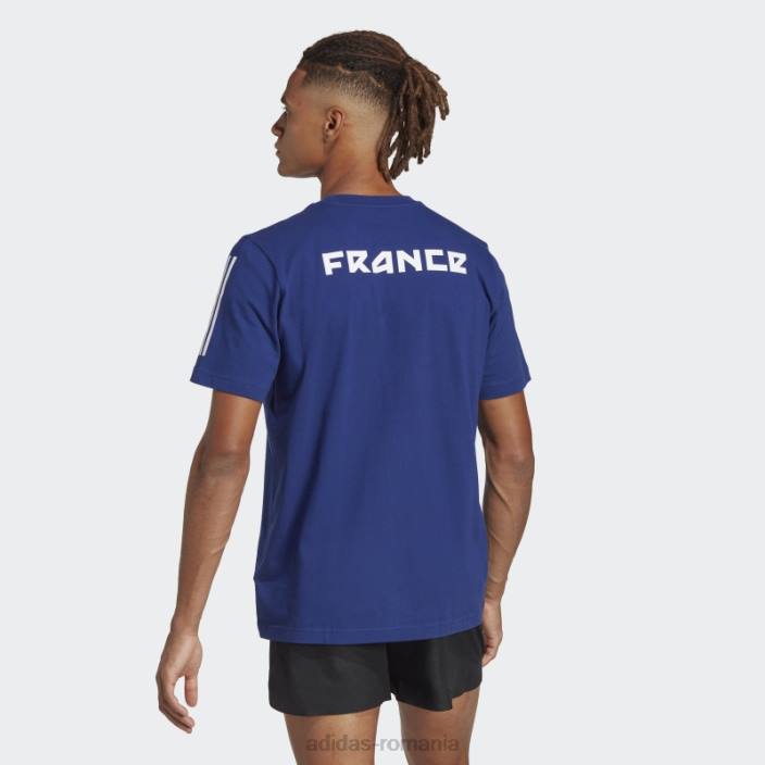 Adidas tricou grafic victory blue tech grading adidas bărbați albastru victorie 2JBN14115