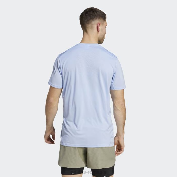 Adidas tricou încrezător proiectat albastru zori bărbați zori albastre 2JBN5701