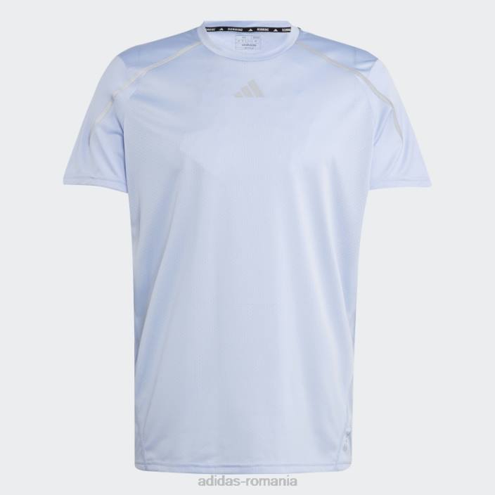 Adidas tricou încrezător proiectat albastru zori bărbați zori albastre 2JBN5701