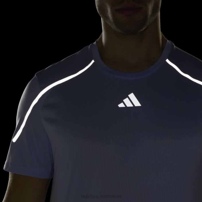 Adidas tricou încrezător proiectat albastru zori bărbați zori albastre 2JBN5701