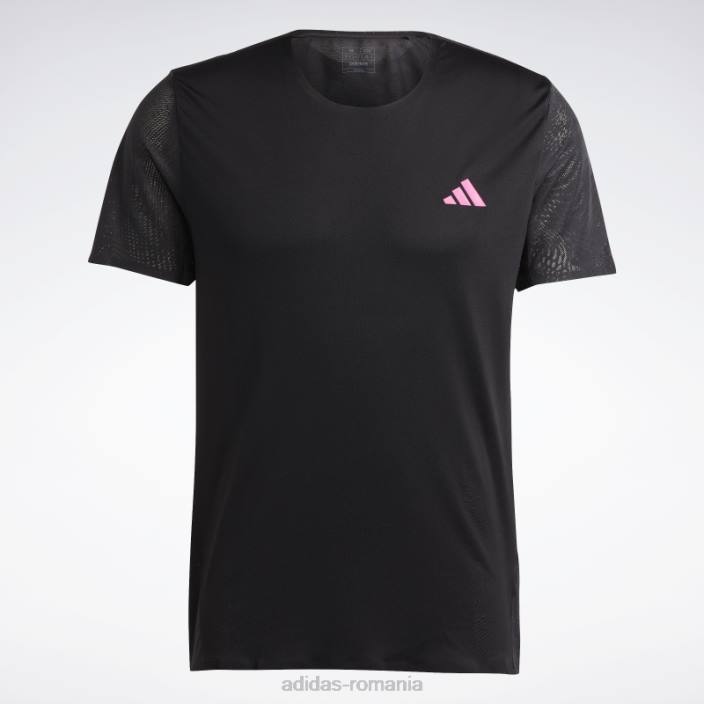 Adidas tricou negru adizero adidas bărbați negru 2JBN13989