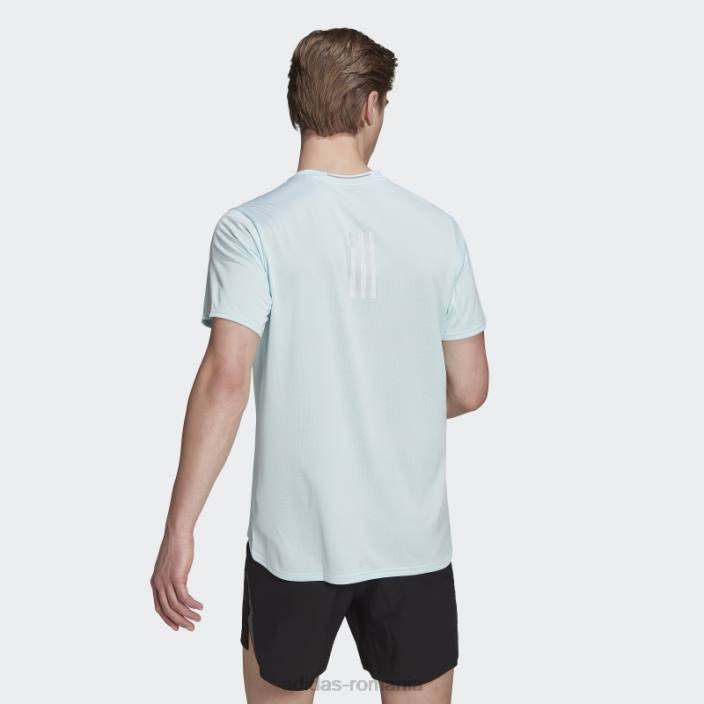 Adidas tricou pentru alergare cu design albastru 4 bărbați albastru 2JBN14794
