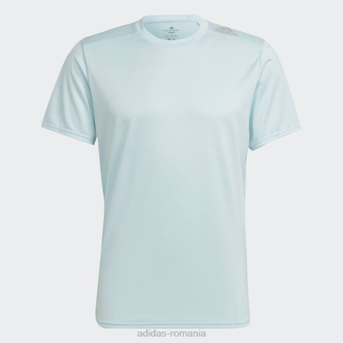 Adidas tricou pentru alergare cu design albastru 4 bărbați albastru 2JBN14794