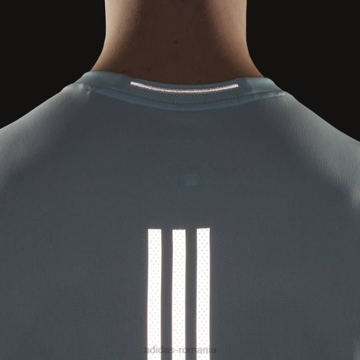 Adidas tricou pentru alergare cu design albastru 4 bărbați albastru 2JBN14794