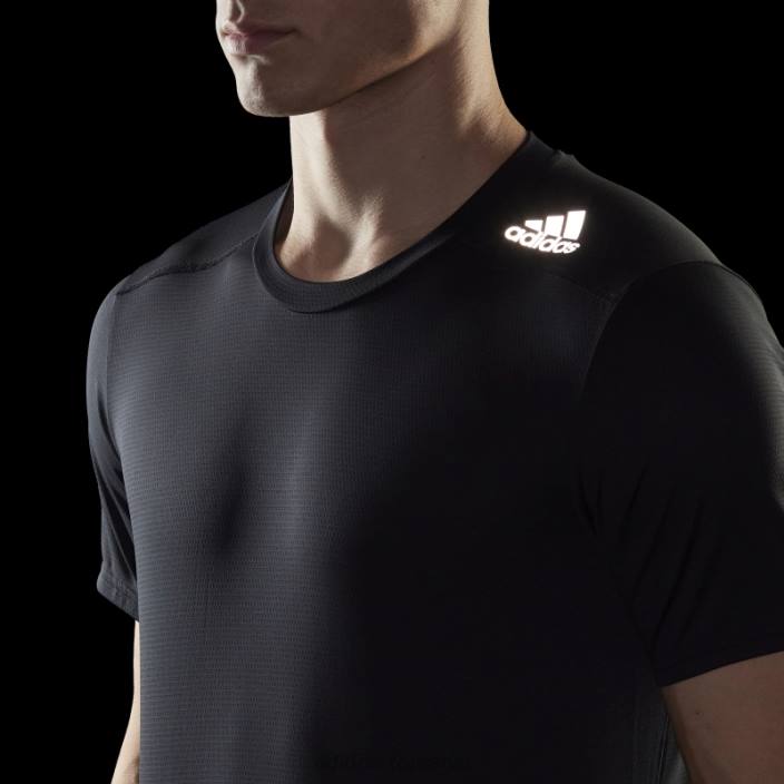 Adidas tricou pentru alergare cu design negru bărbați negru 2JBN7001