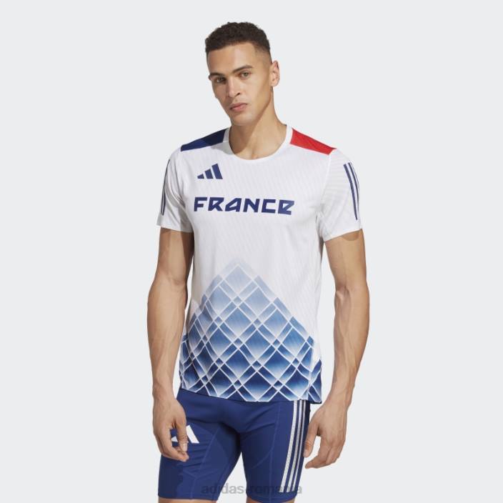 Adidas tricou promo alb adizero bărbați alb 2JBN14314