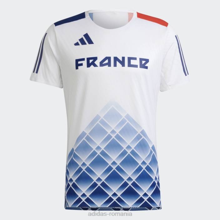 Adidas tricou promo alb adizero bărbați alb 2JBN14314