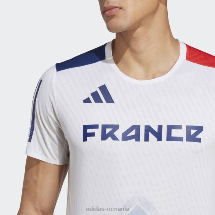 Adidas tricou promo alb adizero bărbați alb 2JBN14314