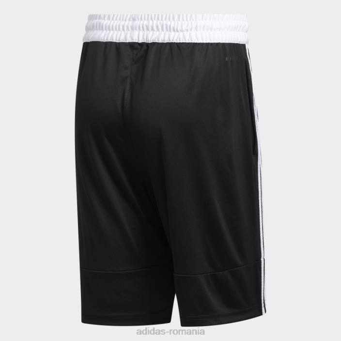 Adidas 3g speed x pantaloni scurți negri bărbați alb negru 2JBN5527