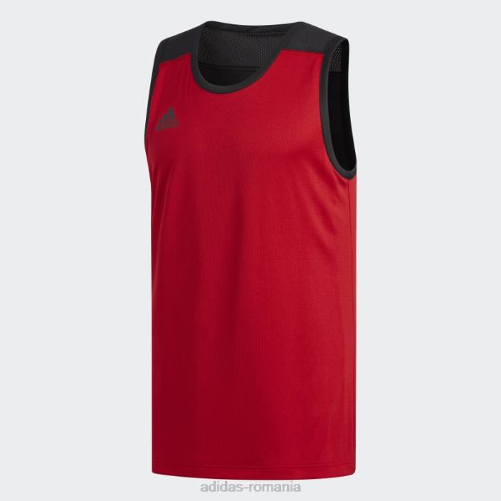 Adidas Tricou reversibil 3g speed negru adidas bărbați negru/rosu 2JBN13290