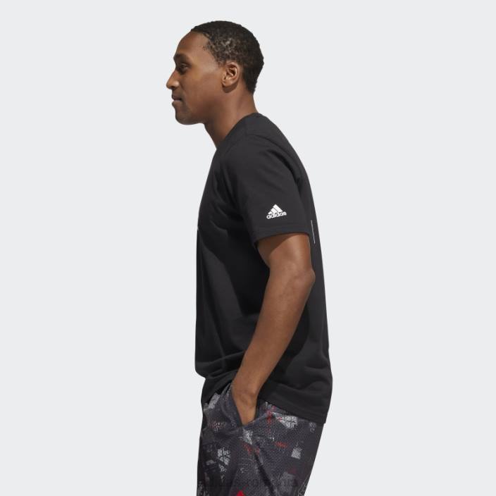 Adidas dame d.o.l.l.a. tricou ext ply 2 negru bărbați negru 2JBN14876
