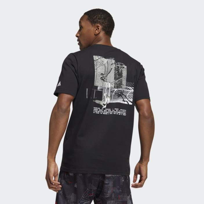 Adidas dame d.o.l.l.a. tricou ext ply 2 negru bărbați negru 2JBN14876