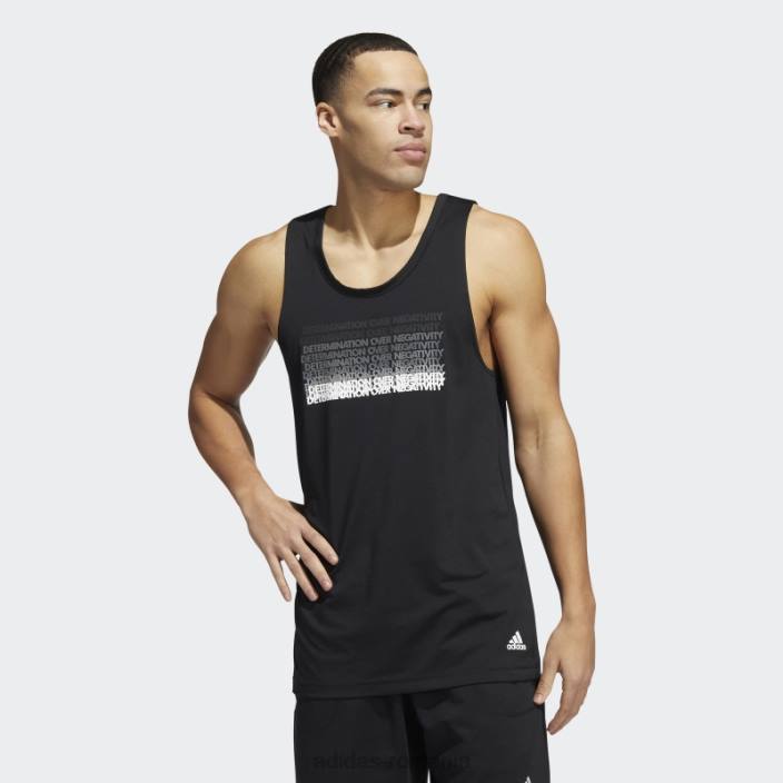 Adidas don. ediția 4 viitorul maiou rapid negru bărbați negru 2JBN14941