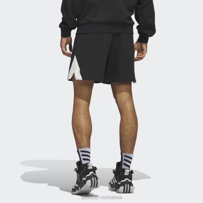 Adidas don. pantaloni scurți excellence negri bărbați negru 2JBN13855