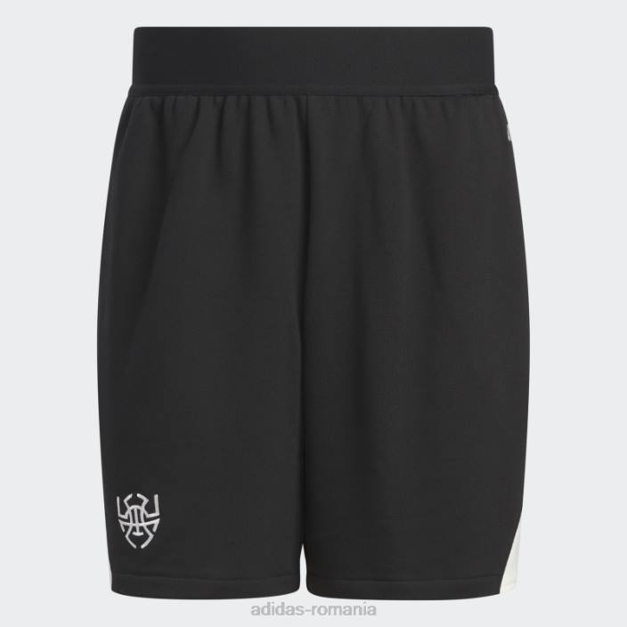 Adidas don. pantaloni scurți excellence negri bărbați negru 2JBN13855