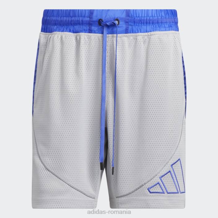 Adidas gri daniel patrick x hoops pantaloni scurți din plasă fashion bărbați gri 2JBN15114