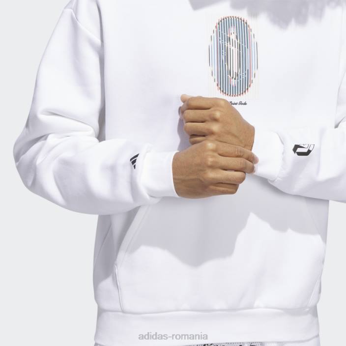 Adidas hanorac dame pg alb bărbați alb 2JBN13591
