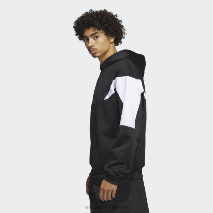 Adidas hanorac de călătorie harden negru adidas bărbați negru 2JBN5688