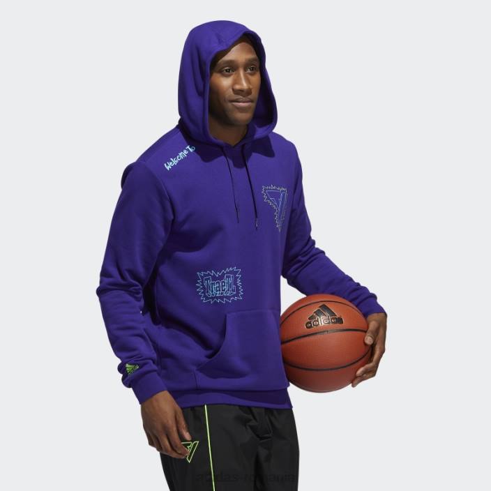 Adidas hanorac violet trae bărbați Violet 2JBN1522