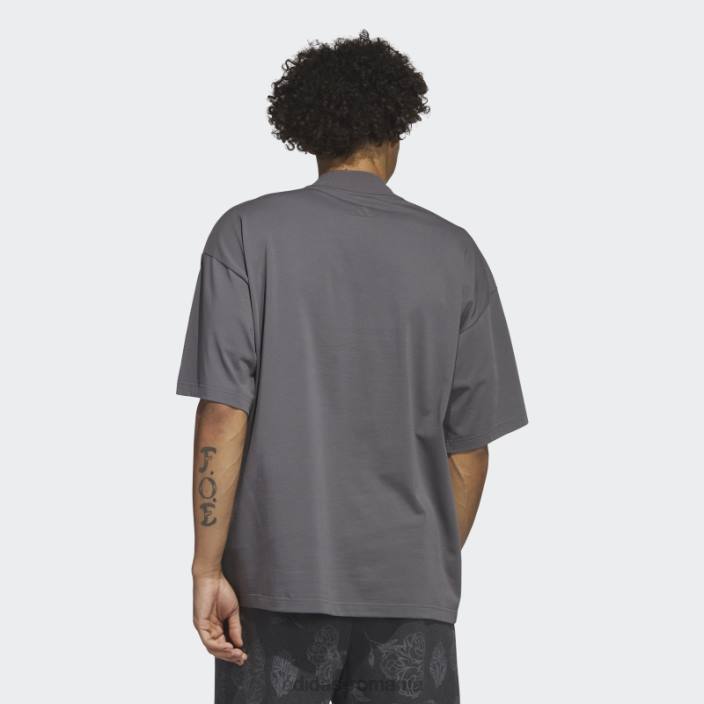 Adidas harden tricou de călătorie gri bărbați gri 2JBN13952