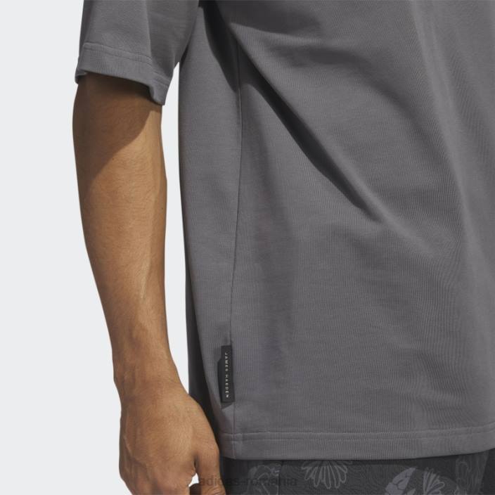 Adidas harden tricou de călătorie gri bărbați gri 2JBN13952