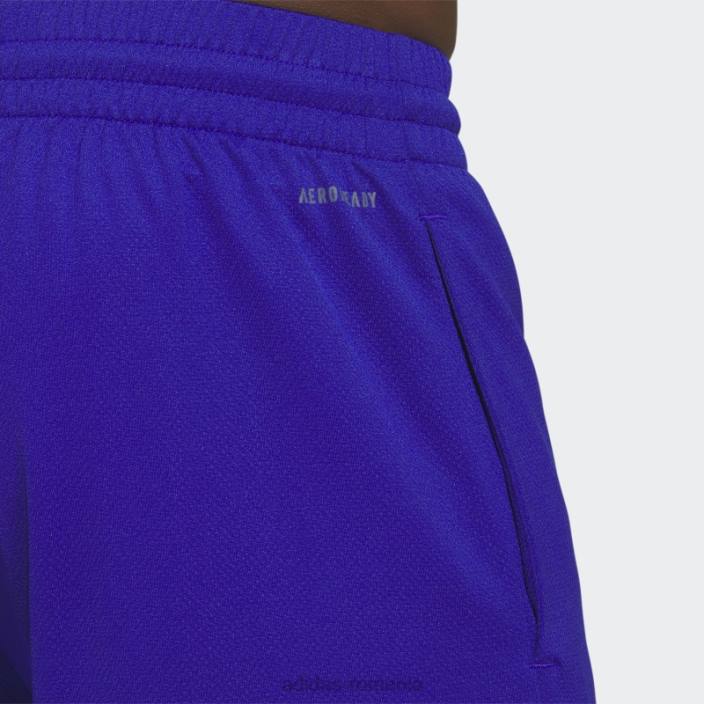 Adidas insigna baschet de pantaloni scurți sport albastru bărbați albastru/negru 2JBN5155