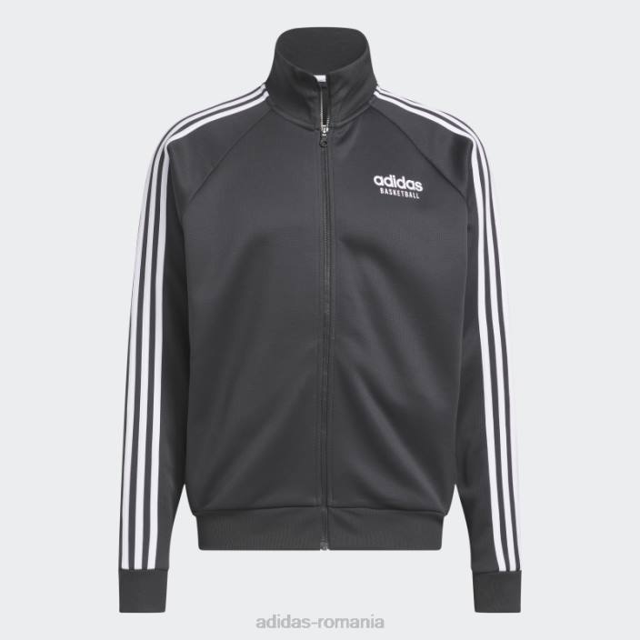 Adidas jachetă selectă de baschet de modă carbon bărbați carbon 2JBN6133