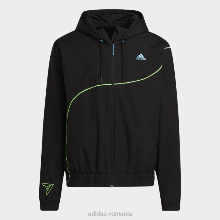 Adidas jacket negru trae adidas bărbați negru 2JBN7359