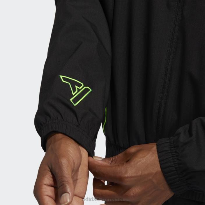 Adidas jacket negru trae adidas bărbați negru 2JBN7359