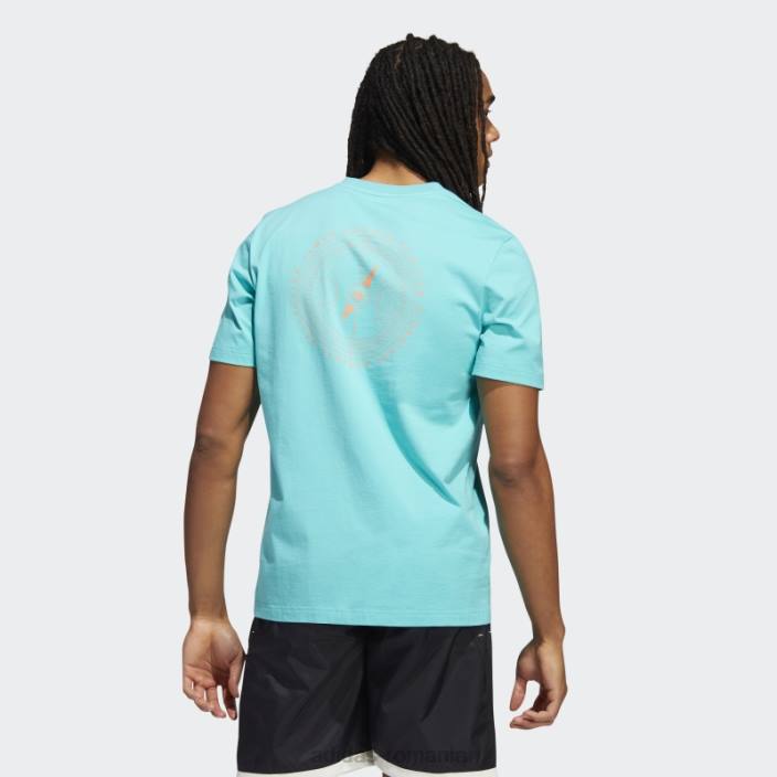 Adidas mint rush harden vol. 6 tricou adidas bărbați papură cu mentă 2JBN6933