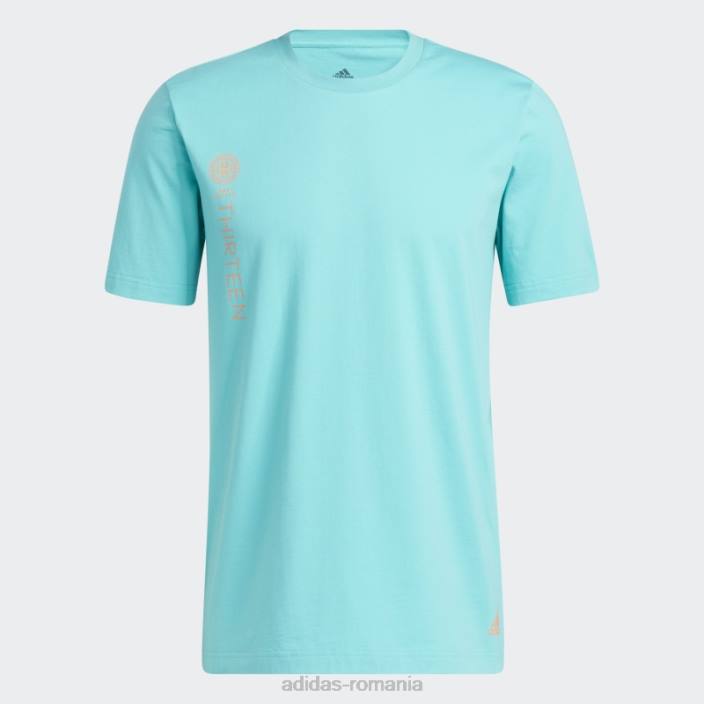 Adidas mint rush harden vol. 6 tricou adidas bărbați papură cu mentă 2JBN6933
