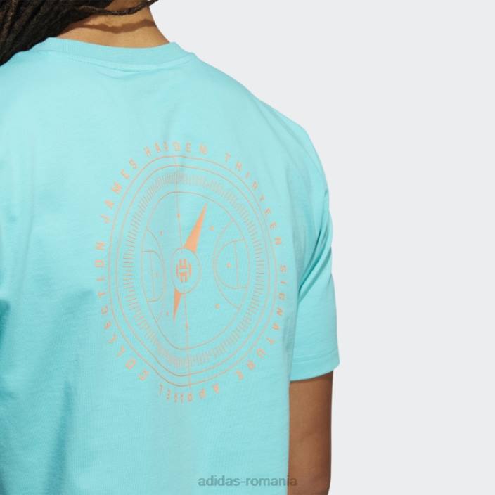 Adidas mint rush harden vol. 6 tricou adidas bărbați papură cu mentă 2JBN6933