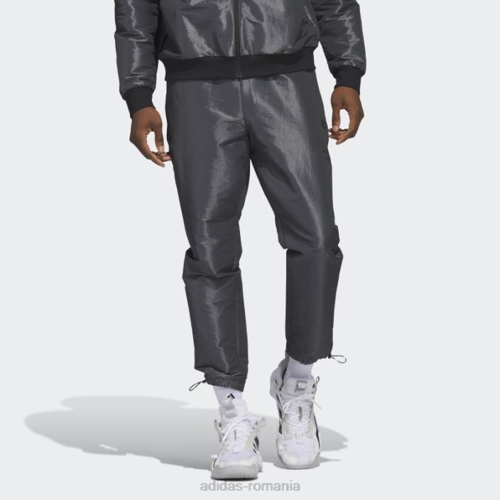Adidas pantaloni de calatorie harden gri adidas bărbați gri 2JBN6012