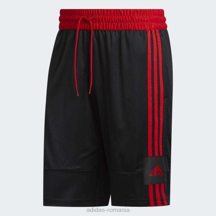 Adidas pantaloni scurți 3g speed x negru adidas bărbați negru/stacojiu 2JBN6672