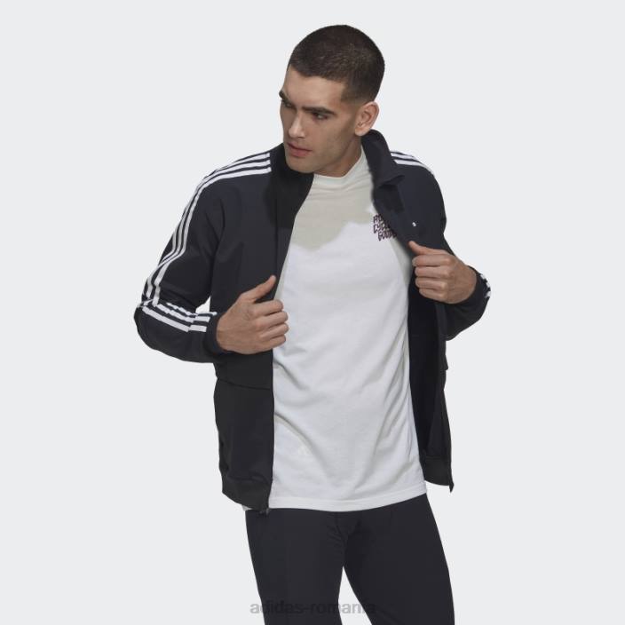 Adidas jachetă neagră pentru ciclism adidas bărbați negru 2JBN1479