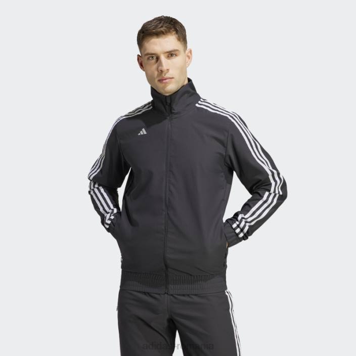 Adidas jacheta de ciclism trackstand neagră bărbați negru 2JBN902