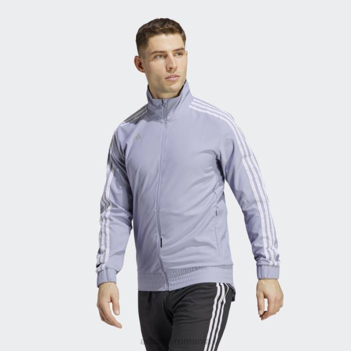 Adidas jacheta de ciclism trackstand violet argintiu adidas bărbați violet argintiu 2JBN14334