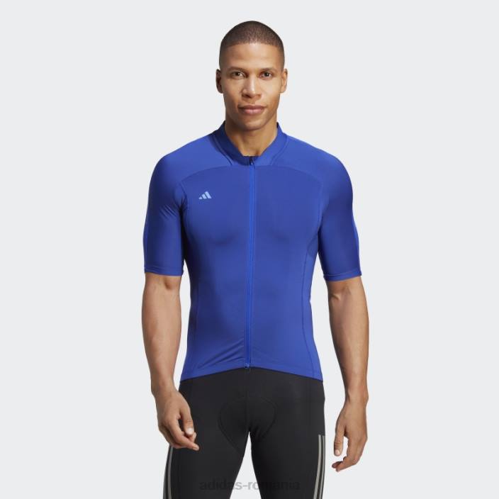Adidas tricoul de ciclism cu mânecă scurtă albastru adidas bărbați albastru 2JBN957