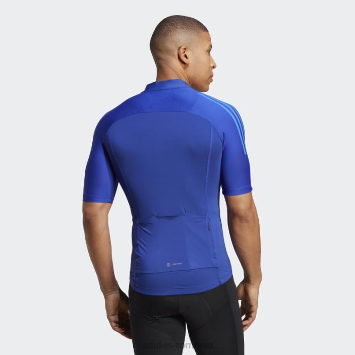 Adidas tricoul de ciclism cu mânecă scurtă albastru adidas bărbați albastru 2JBN957
