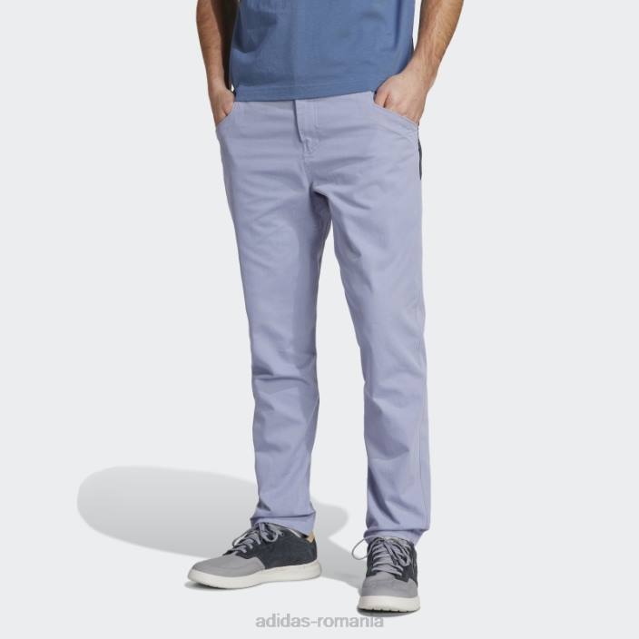Adidas cinci zece felsblock pantaloni de urcare violet argintiu bărbați violet argintiu 2JBN14017