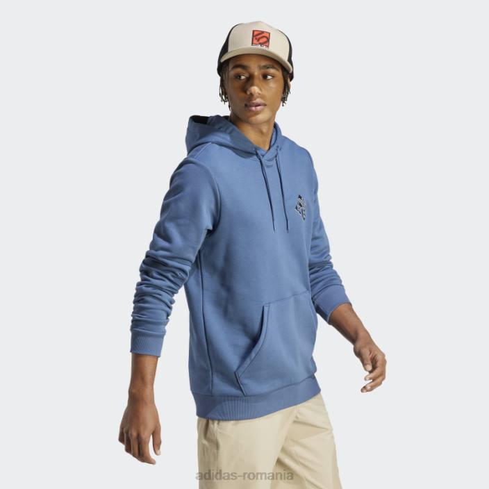 Adidas five ten graphic hanorac oțel adidas bărbați oţel 2JBN13608