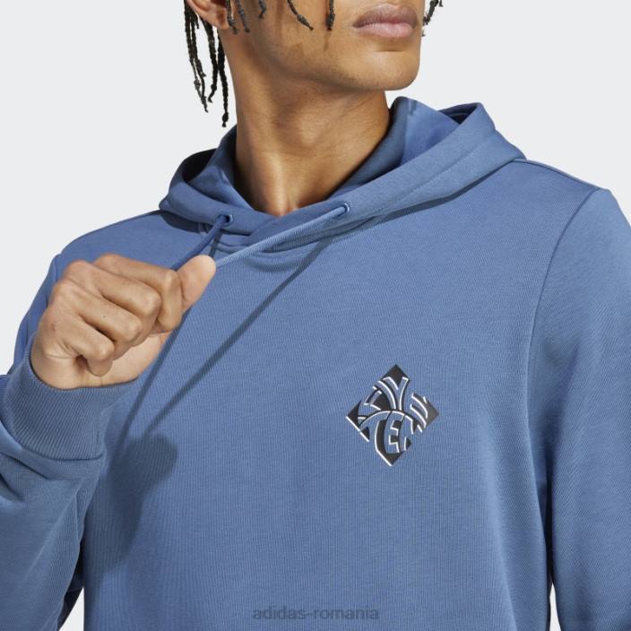 Adidas five ten graphic hanorac oțel adidas bărbați oţel 2JBN13608