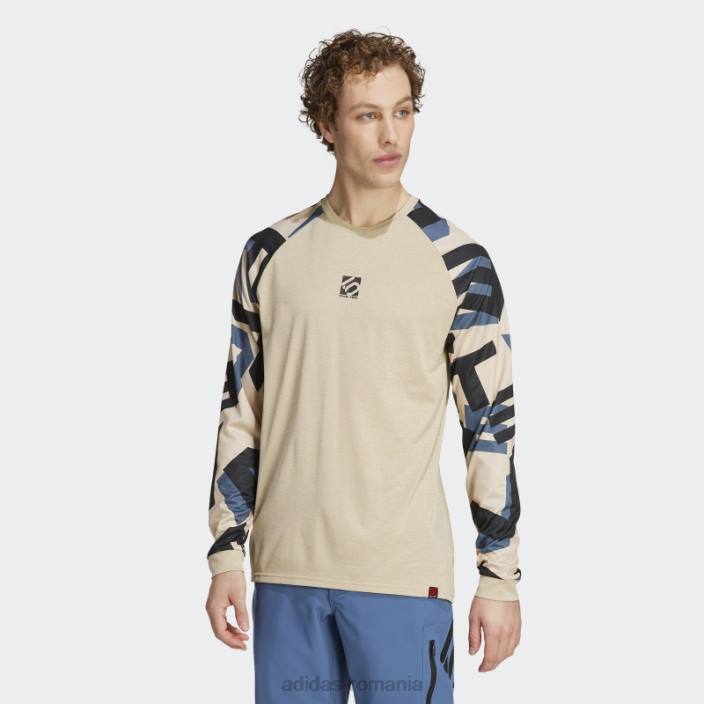 Adidas five ten trailx tricou cu mânecă lungă savanna bărbați savană 2JBN5827