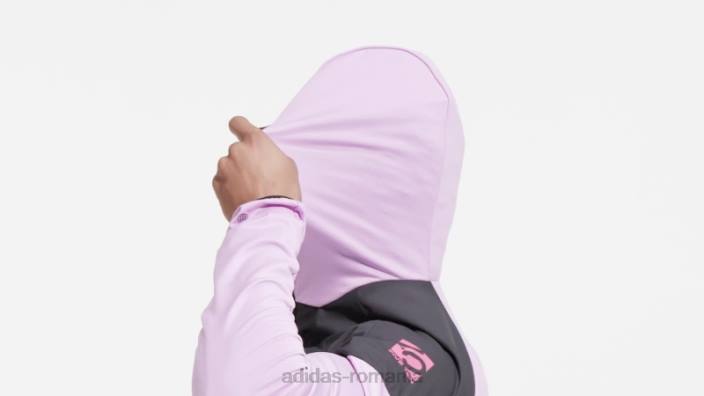 Adidas lila cinci ten flooce jachetă adidas bărbați liliac/negru 2JBN14967