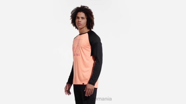 Adidas tricou adidas cu mânecă lungă beam orange five ten bărbați fascicul portocaliu 2JBN14979
