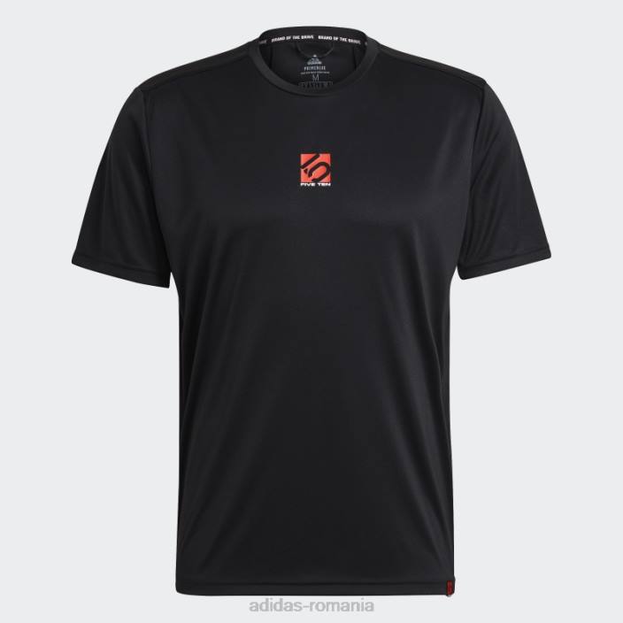 Adidas tricou negru cinci ten biciclete trailx bărbați negru 2JBN13846