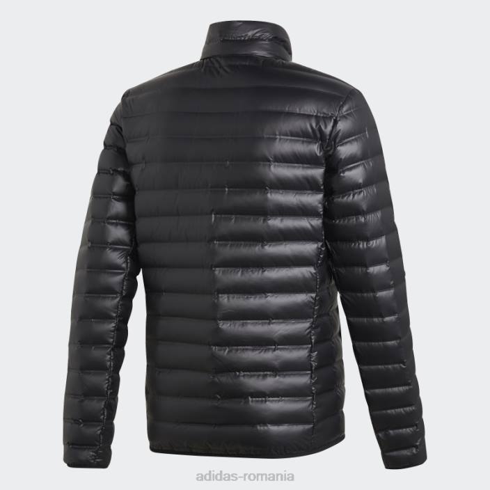 Adidas jachetă neagră de puf varilite bărbați negru 2JBN14255