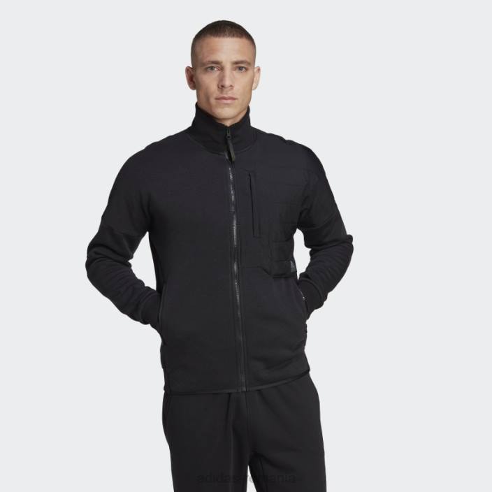 Adidas 4 cmte track top carbon bărbați negru/carbon 2JBN14589